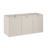 Szafka pod umywalkę 120cm wisząca kaszmirowy mat trzydrzwiowa BELLA CASHMERE 82-120-46-3D, Comad